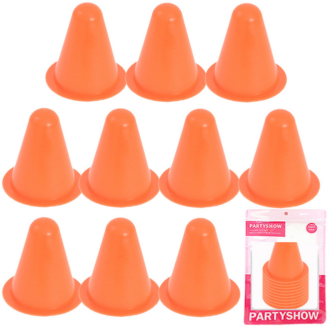 파티쇼 미니칼라콘, 오렌지, 10개