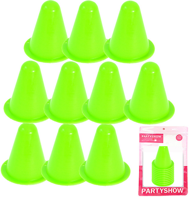 파티쇼 미니칼라콘, 그린, 10개