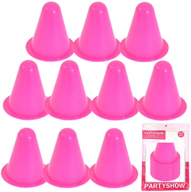 파티쇼 미니칼라콘, 핑크, 10개