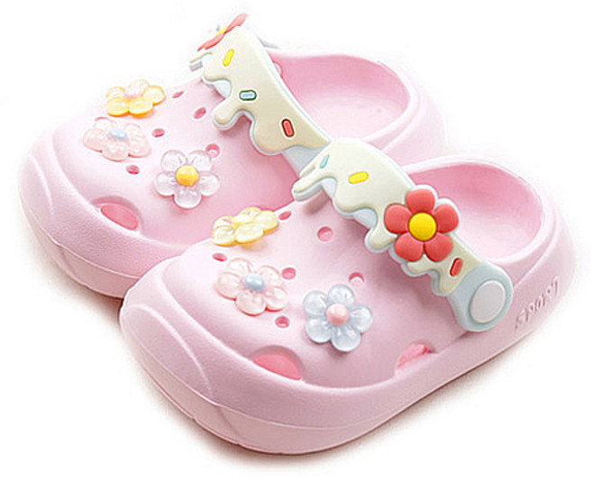 여아용 풋풋 플로라 EVA 아쿠아 샌들