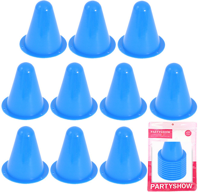 파티쇼 미니칼라콘, 블루, 10개