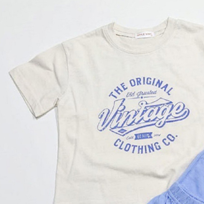 주식회사느엘 아동용 푸아 티셔츠