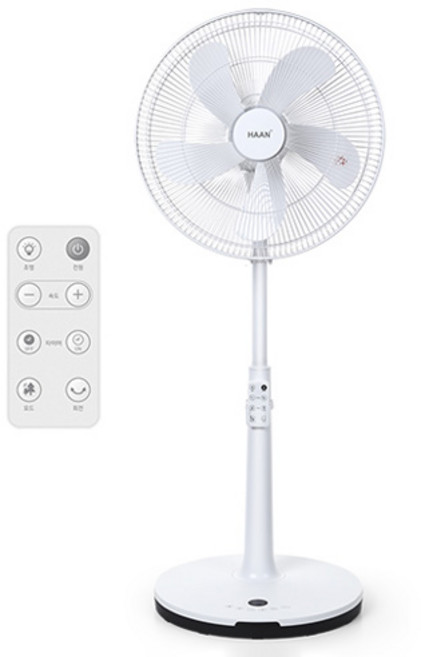 한경희생활과학 한경희 무소음 리모컨형 BLDC 스탠드형 선풍기 대형 40cm -HDC170, HAAN-HDC170