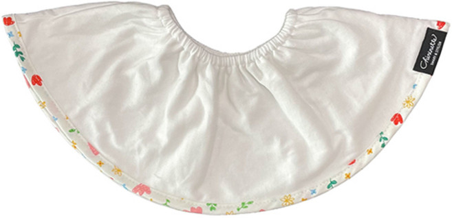 쉐리네뜨 쉐리빕 돌려쓰는 턱받이 침받이, 팝핑하트풀, 1개입, 1개