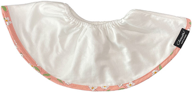 쉐리네뜨 쉐리빕 돌려쓰는 턱받이 침받이, 핑크블라썸, 1개입, 1개