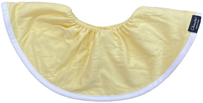 쉐리네뜨 쉐리빕 돌려쓰는 턱받이 침받이, 레몬, 1개입, 1개