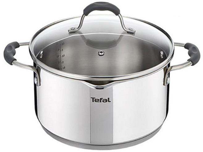 테팔 인덕션 일리코 스테인레스 곰솥, 22cm, 실버, 1개
