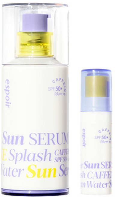 espoir 艾絲珀 水潤防曬精華 SPF50+ PA+++ 50ml + 5ml 套組, 1個
