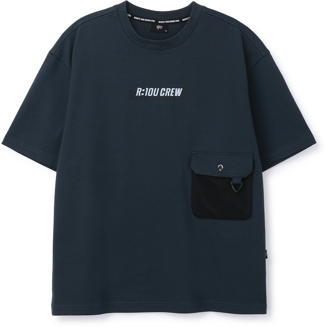 꼬망스 R10U 남아용 메쉬 포켓 포인트 반팔 티셔츠 U2425T126