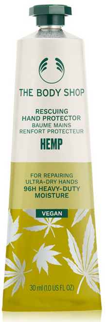 더바디샵 레스큐잉 핸드 프로텍터 햄프 핸드크림, 30ml, 1개
