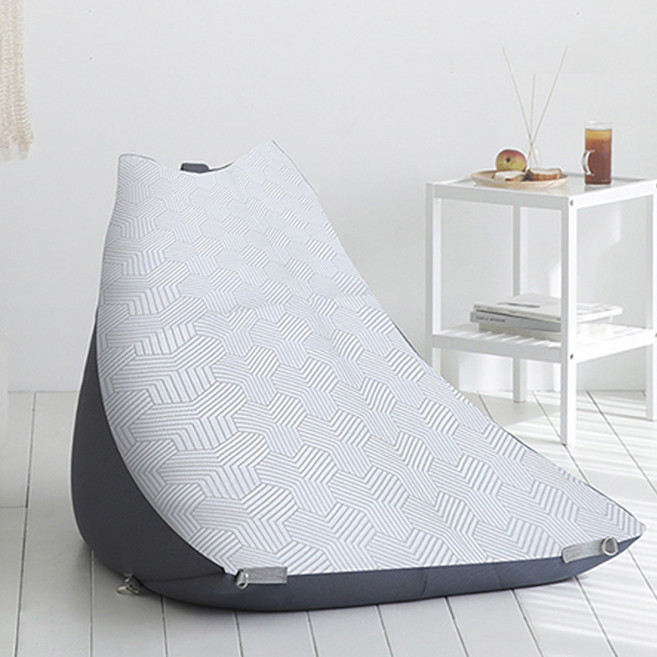 리브맘 달콤 빈백 아이스쿨링 냉감 쇼파, 그레이