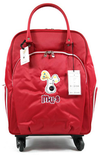 Mu Sports 輪式高爾夫波士頓包 MUBB904C, 紅色