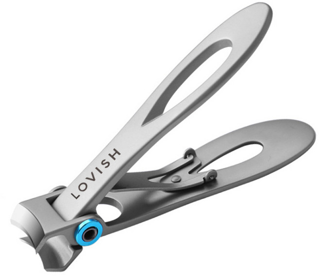 러비쉬 내성 발톱깎이, 실버, 1개