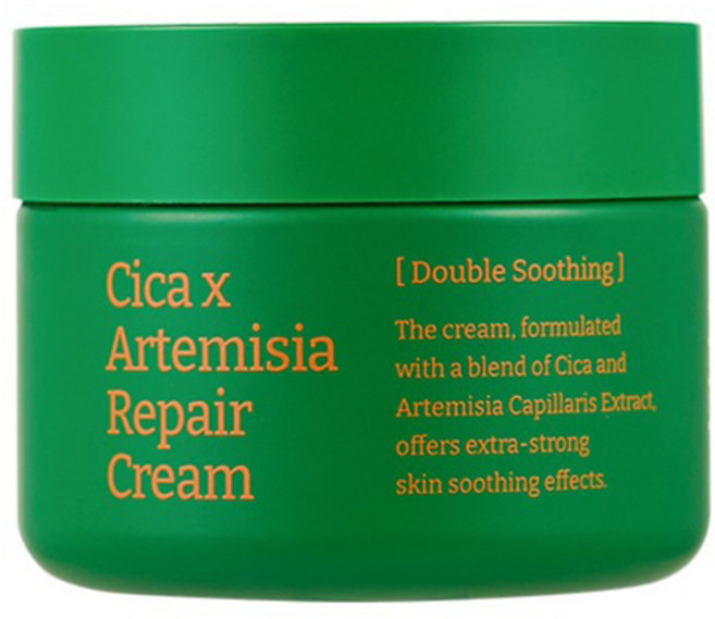 VELY VELY Cica Injeong 艾草修護霜, 1個, 60ml