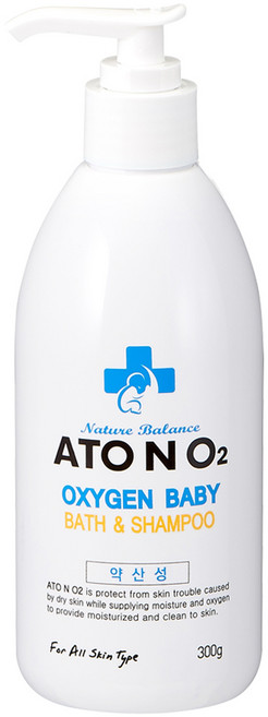 아토앤오투 옥시젠 베이비 바스앤샴푸, 300g, 1개