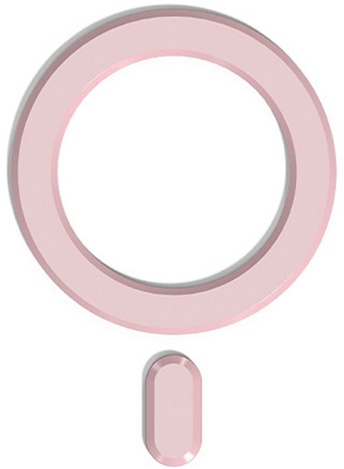 구스페리 그라비티 맥세이프 호환 플레이트 자석 스티커, 핑크, 1개