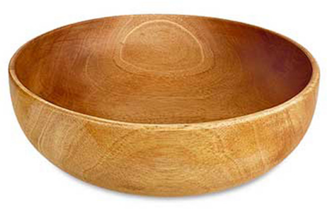 부엌다옴 마호가니 우드 이지 샐러드볼 특대 22cm, 혼합색상, 1개