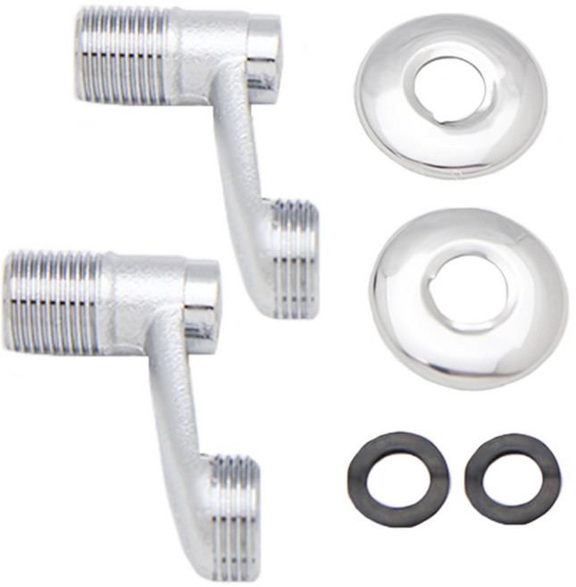 싱크대 주방 샤워기 벽붙이 편심 S닛플 세트 편심유니온 소, 1개