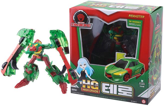 터닝메카드 리마스터 HG 테로 로봇장난감, 혼합색상, 1개