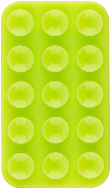 구스페리 미니 파스텔 양면 흡착식 실리콘 부착 패드, 라임, 1개