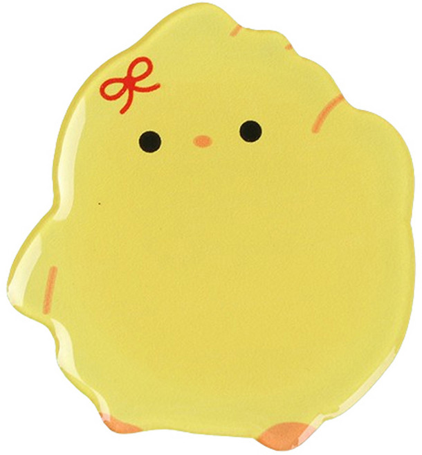 오프유 스마트폰 그립톡, 레드리본병아리, 1개