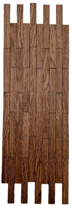 코히모 미니어처 DIY 키트 장식 가구 조립형 마루바닥 모형 40p, 브라운, 1개