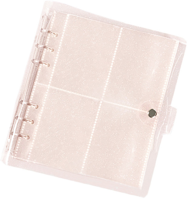 코히모 콜북 포카 바인더 슬리브 홀더 포토 카드 앨범 4W094, 핑크, 200매