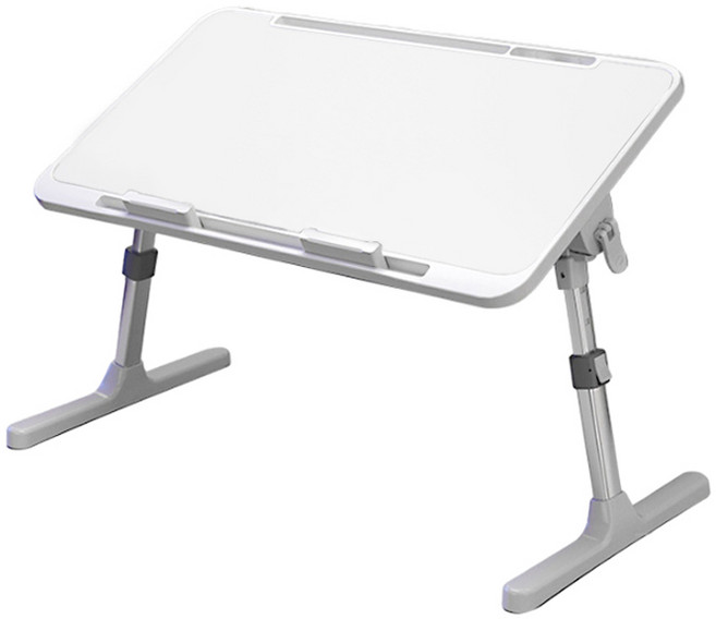 마르벨라 각도조절 노트북 책상 기본형, 화이트