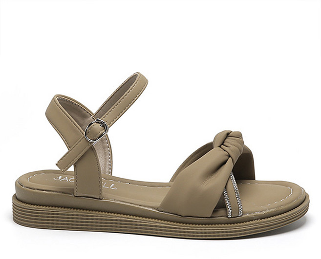 잭앤질 여성용 반짝큐빅 버클 샌들 JB4342