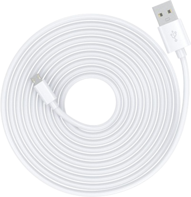 베리넷 안드로이드 5핀 고속충전 케이블 연장선, 5m, 1개