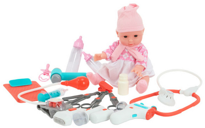 캐스비 플레이 리틀코코 병원놀이, 혼합색상, 1개