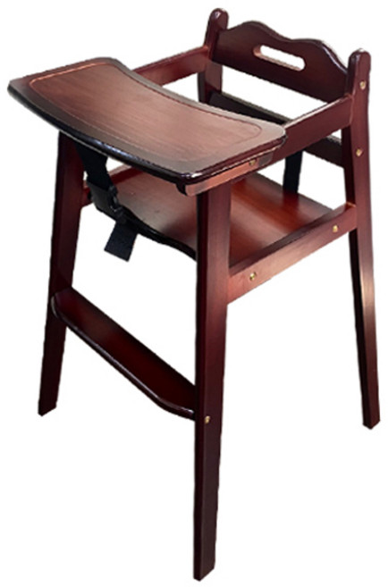 아이케리 유아식탁의자, 월넛