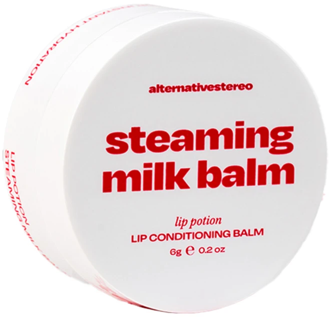 얼터너티브스테레오 립포션 스티밍 밀크 밤, 무색, 6g, 1개 - 쿠팡