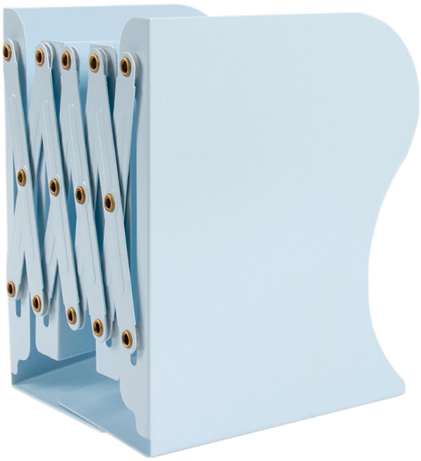 코히모 책상용 길이조절 책꽂이 4W096, 블루