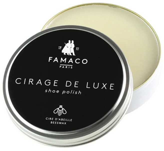 파마코 시라지디럭스 비즈왁스 폴리시 구두약 50g, 1개, 무색