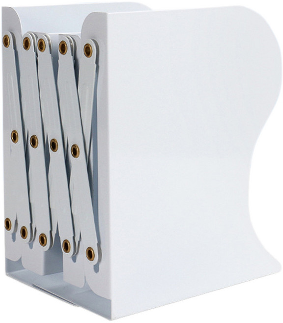 코히모 책상용 길이조절 책꽂이 4W096, 화이트