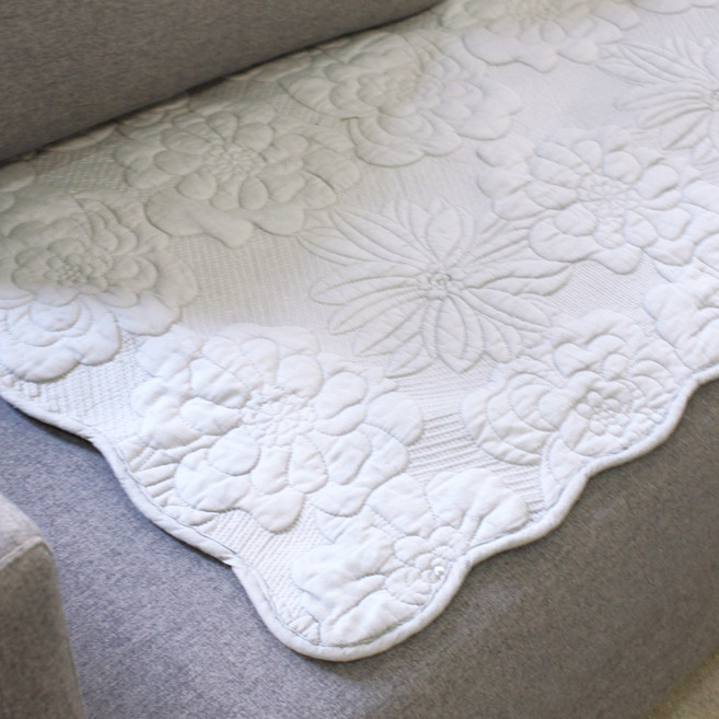 시나앤소모 에덴워싱 4인용 쇼파패드, 아이보리, 1개