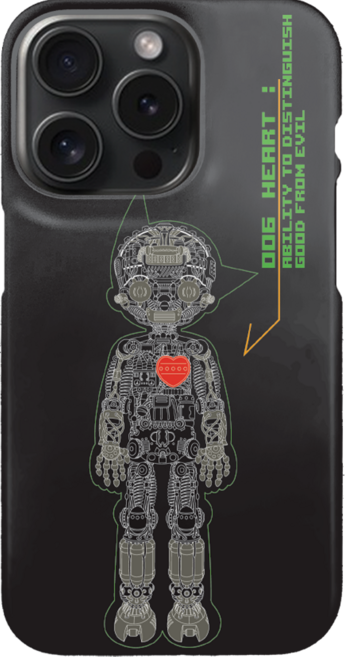 아톰 블루프린트 슬림 하드 휴대폰 케이스