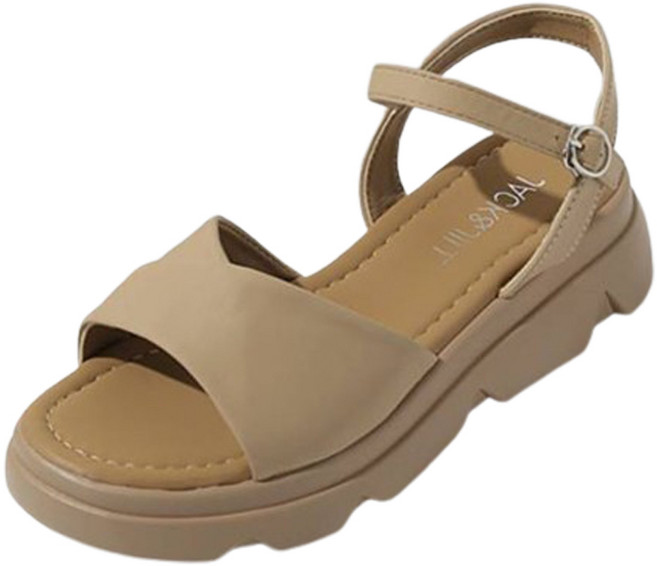 잭앤질 여성용 튤립 스트랩 버클 샌들 JB4334