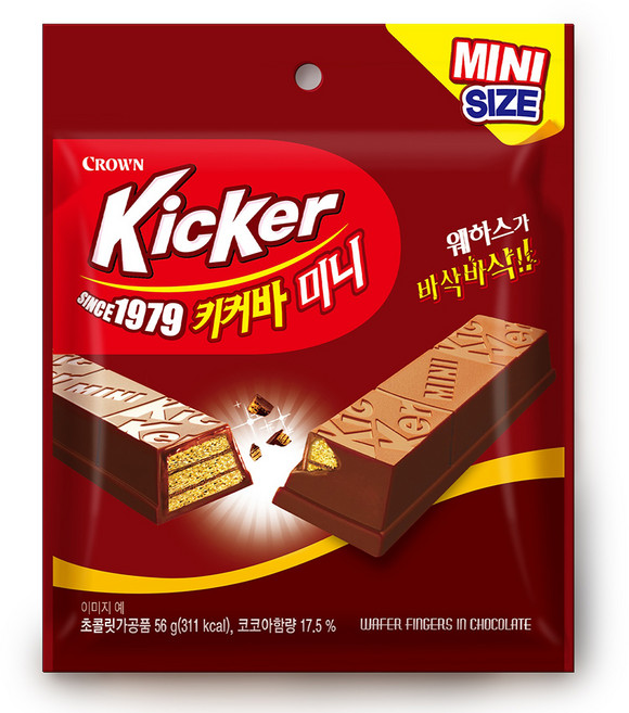 크라운 키커바 미니, 56g, 1개