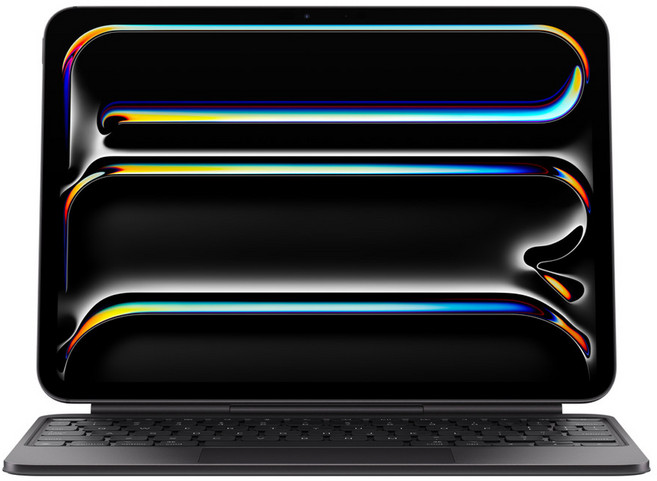 Apple 정품 매직 키보드 iPad Pro(M5 모델)용, 블랙, 1개, 영어