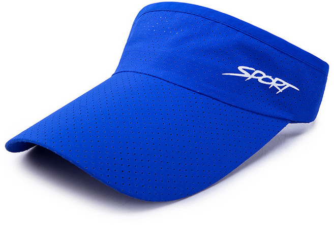 째째마켓 야외 스포츠 골프 등산 선캡 모자 JNE-2, 로얄블루, 1개