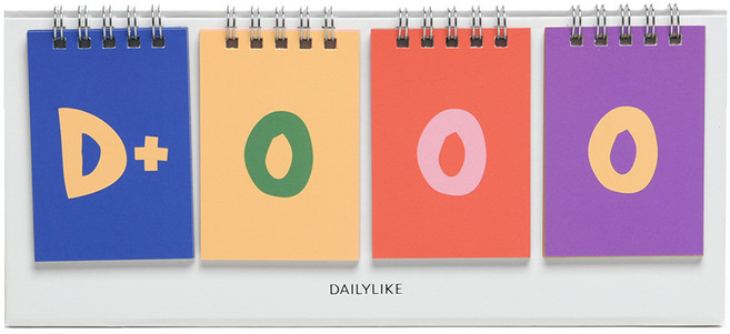 데일리라이크 디데이 캘린더, 비비드, 1개