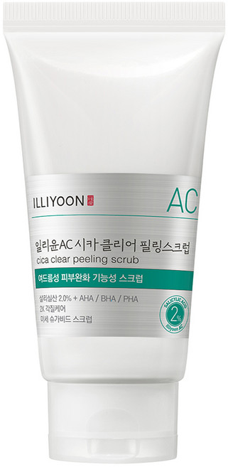 일리윤 시카 아크네 클리어 필링 바디스크럽 시트러스민트향, 200g, 1개