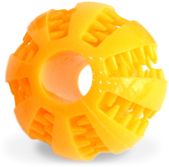 붐붐포 포우타운 강아지 노즈워크 스낵볼, 옐로우, 1개