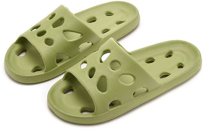 조앤제이 경량 EVA 욕실화, 그린, 1개