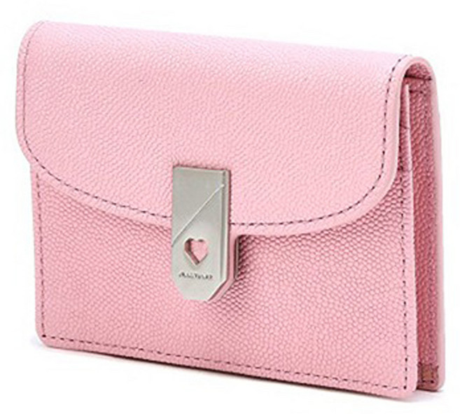 질스튜어트 HEART 가죽 명함 카드지갑