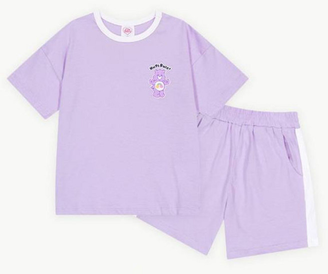 童款Care Bears休閒短袖短褲套裝