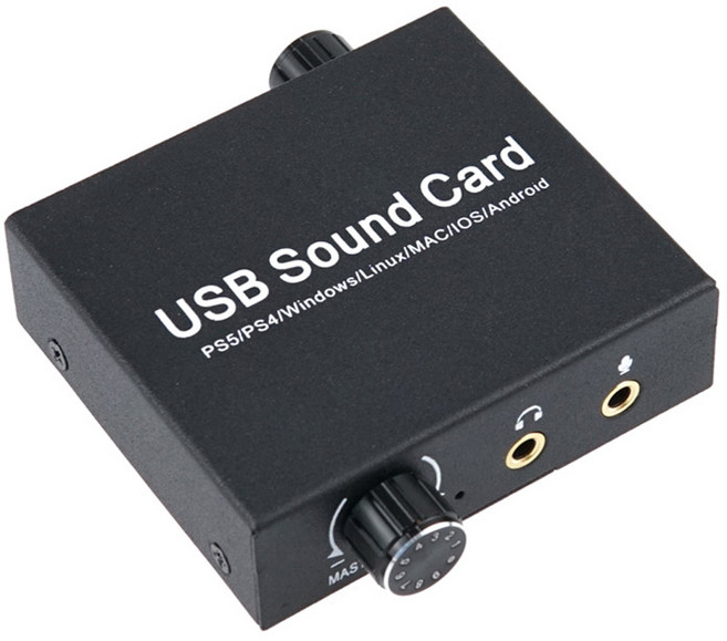 컴스 외장형 USB 사운드카드, TB744