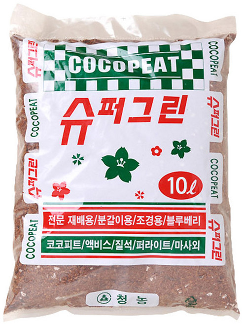 CNSEED 슈퍼그린 분갈이용 배양토, 1개, 10L